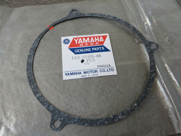 Yamaha Dichtung Lichtmaschine RD250 RD400 stator gasket 1A0-15455-00  Original 1A0-15455-00 RD250 (1976-1979) Original Ersatz